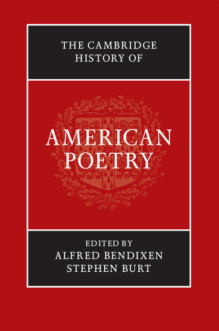 The Cambridge History of American Poetry (Hardback) 9781107003361