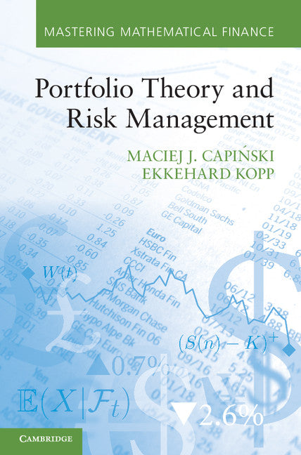 Portfolio Theory and Risk Management (Hardback) 9781107003675