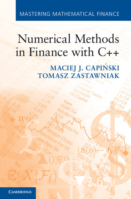 Numerical Methods in Finance with C++ (Hardback) 9781107003712