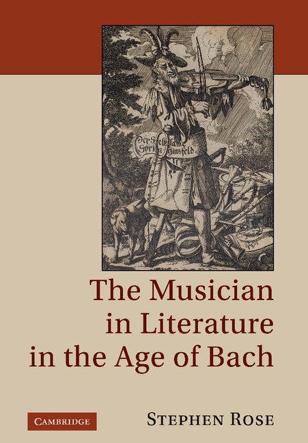 The Musician in Literature in the Age of Bach (Hardback) 9781107004283