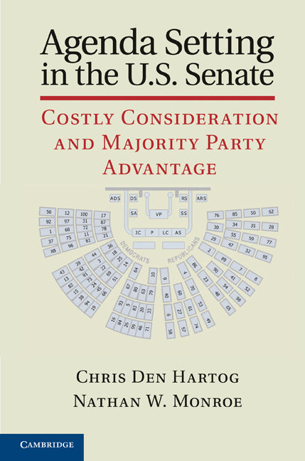 Agenda Setting in the U.S. Senate; Costly Consideration and Majority Party Advantage (Hardback) 9781107006461