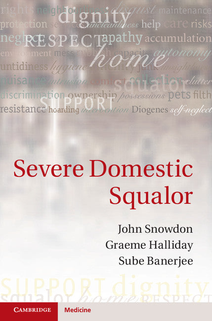 Severe Domestic Squalor (Hardback) 9781107012721