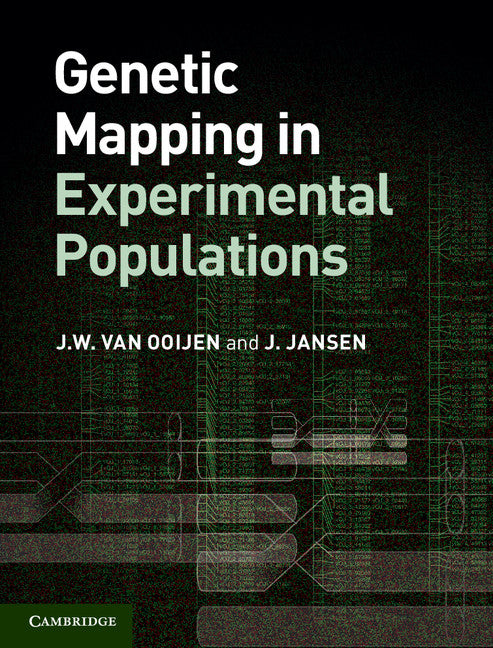 Genetic Mapping in Experimental Populations (Hardback) 9781107013216