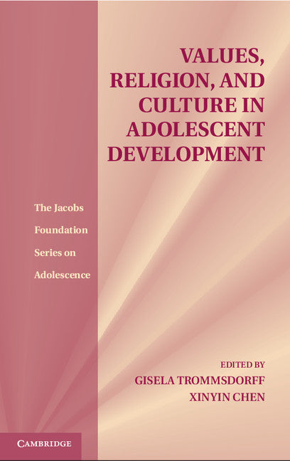 Values, Religion, and Culture in Adolescent Development (Hardback) 9781107014251