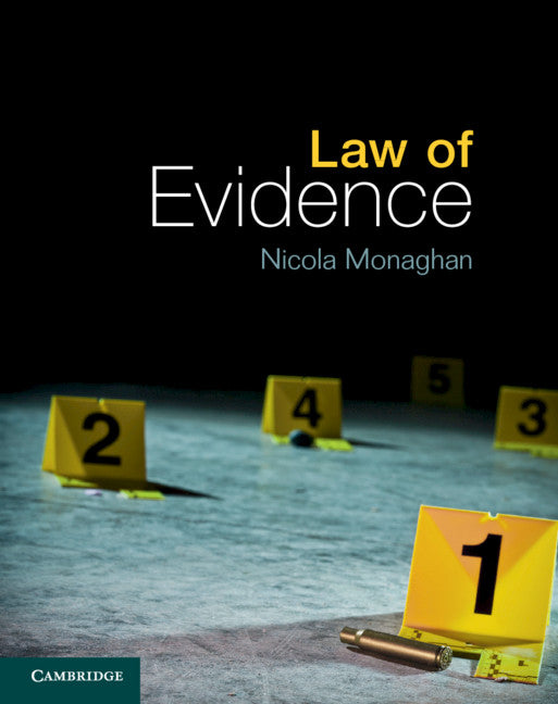 Law of Evidence (Hardback) 9781107020337