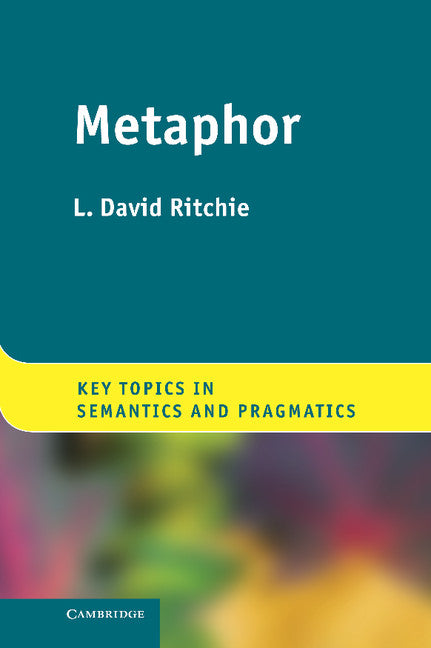 Metaphor (Hardback) 9781107022546