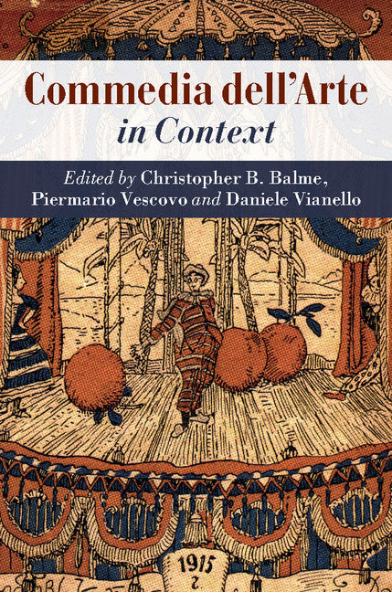 Commedia dell'Arte in Context (Hardback) 9781107028562