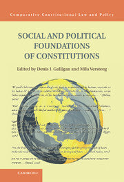 Social and Political Foundations of Constitutions (Paperback / softback) 9781107546080