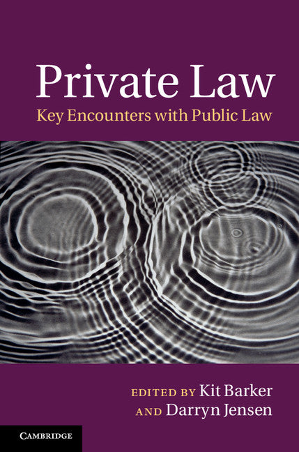 Private Law; Key Encounters with Public Law (Hardback) 9781107039117