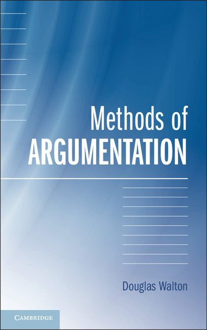 Methods of Argumentation (Hardback) 9781107039308