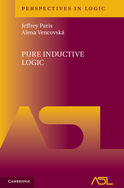 Pure Inductive Logic (Hardback) 9781107042308