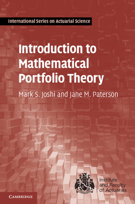 Introduction to Mathematical Portfolio Theory (Hardback) 9781107042315