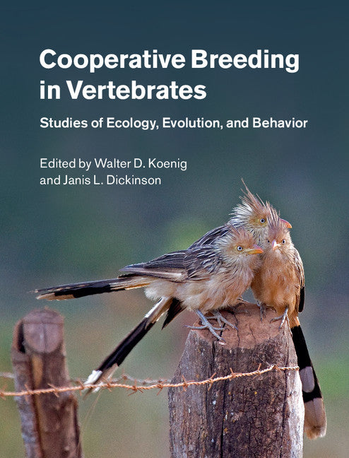 Cooperative Breeding in Vertebrates; Studies of Ecology, Evolution, and Behavior (Hardback) 9781107043435