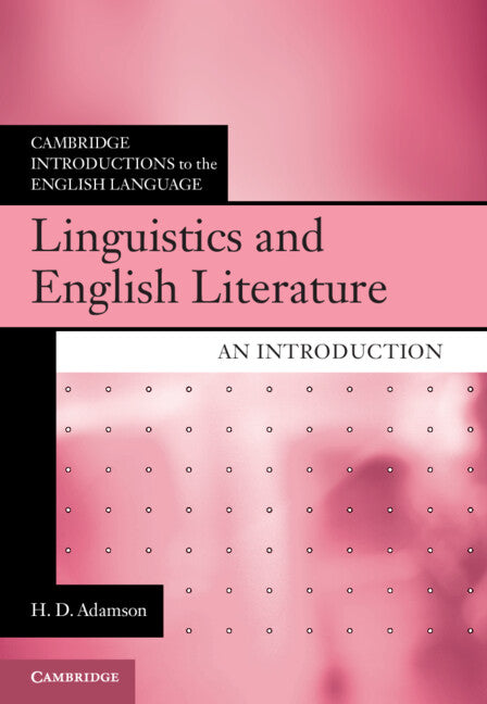 Linguistics and English Literature; An Introduction (Hardback) 9781107045408