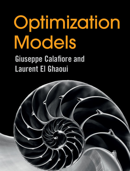 Optimization Models (Hardback) 9781107050877