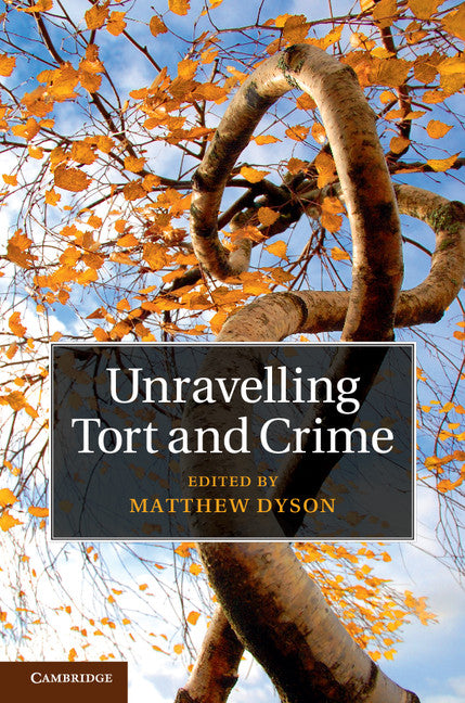 Unravelling Tort and Crime (Hardback) 9781107066113