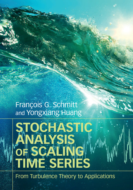 Stochastic Analysis of Scaling Time Series; From Turbulence Theory to Applications (Hardback) 9781107067615