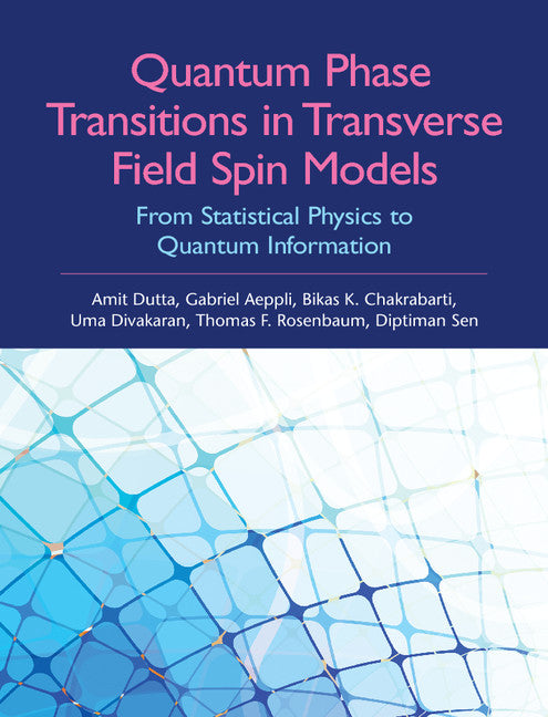 Quantum Phase Transitions in Transverse Field Spin Models; From Statistical Physics to Quantum Information (Hardback) 9781107068797