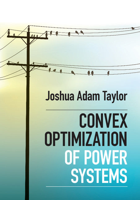 Convex Optimization of Power Systems (Hardback) 9781107076877