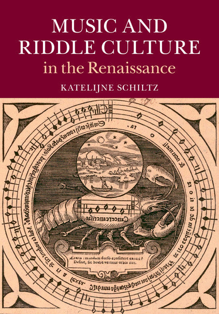 Music and Riddle Culture in the Renaissance (Hardback) 9781107082298