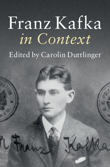 Franz Kafka in Context (Hardback) 9781107085497