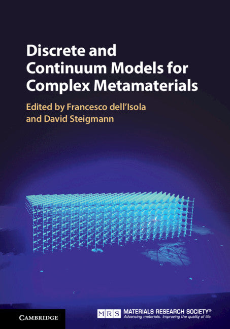 Discrete and Continuum Models for Complex Metamaterials (Hardback) 9781107087736