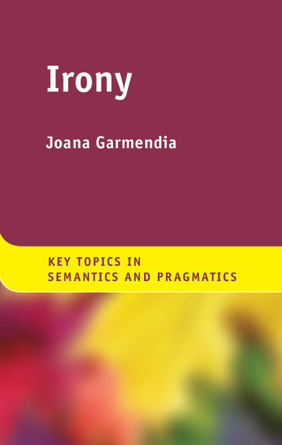 Irony (Hardback) 9781107092631