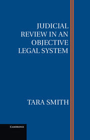 Judicial Review in an Objective Legal System (Paperback / softback) 9781107534957