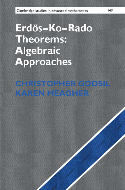 Erdõs–Ko–Rado Theorems: Algebraic Approaches (Hardback) 9781107128446