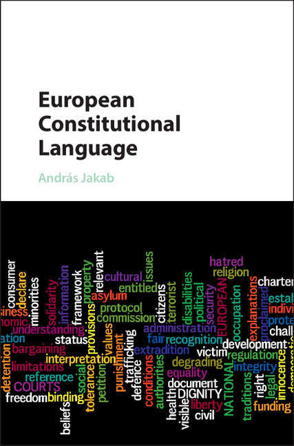 European Constitutional Language (Hardback) 9781107130784