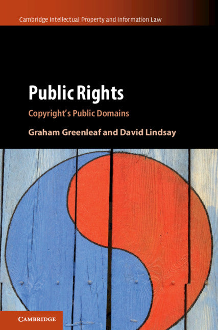 Public Rights; Copyright's Public Domains (Hardback) 9781107134065