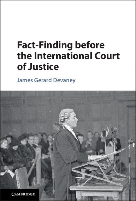 Fact-Finding before the International Court of Justice (Hardback) 9781107142213