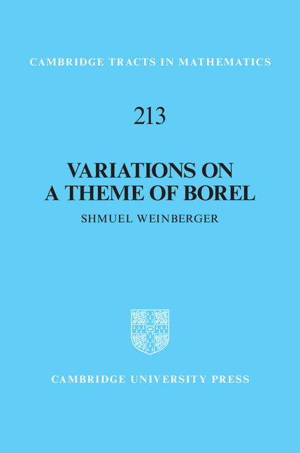 Variations on a Theme of Borel; An Essay on the Role of the Fundamental Group in Rigidity (Hardback) 9781107142596