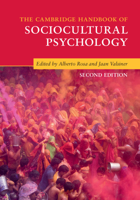 The Cambridge Handbook of Sociocultural Psychology (Hardback) 9781107157699