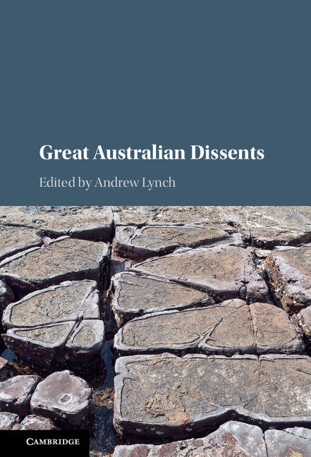 Great Australian Dissents (Hardback) 9781107158535