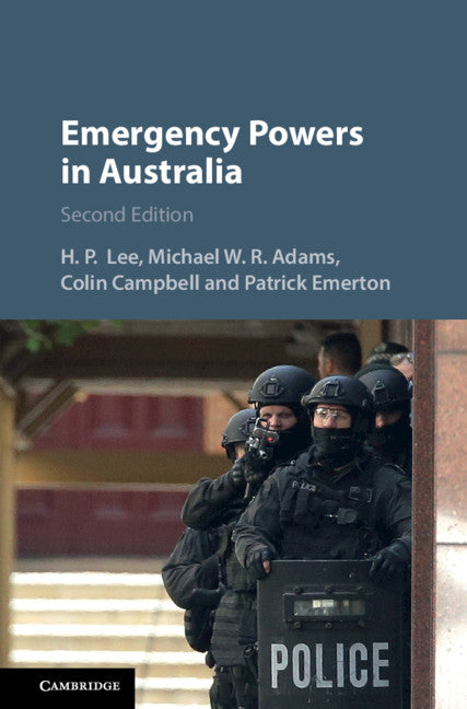 Emergency Powers in Australia (Hardback) 9781107166530