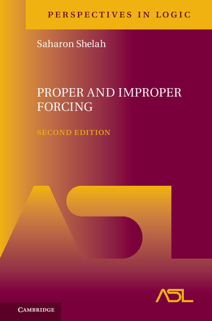 Proper and Improper Forcing (Hardback) 9781107168367