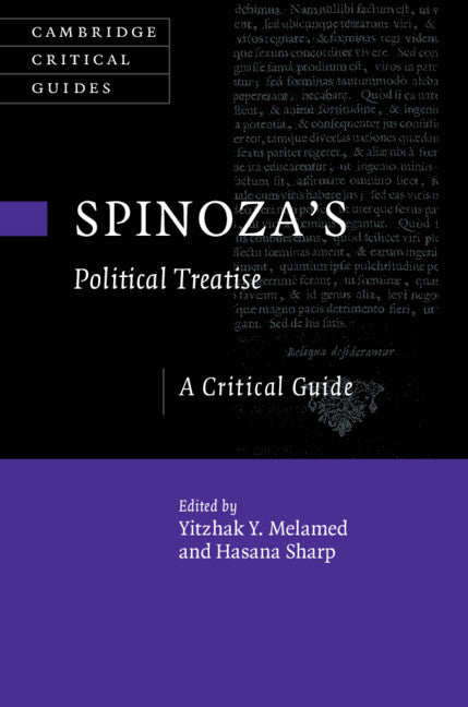 Spinoza's Political Treatise; A Critical Guide (Hardback) 9781107170582