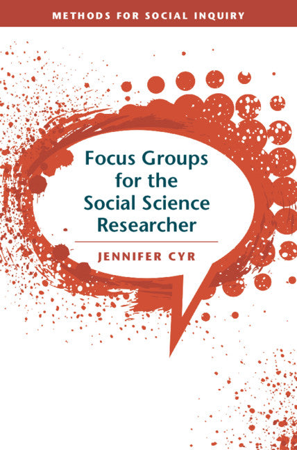Focus Groups for the Social Science Researcher (Hardback) 9781107189164