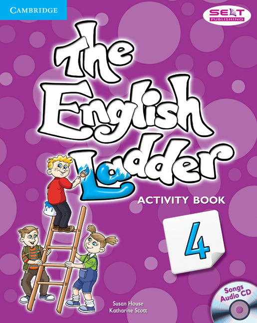 The English Ladder Level 4 Activity Book with Songs Audio CD (Multiple-component retail product, part(s) enclosed) 9781107400801