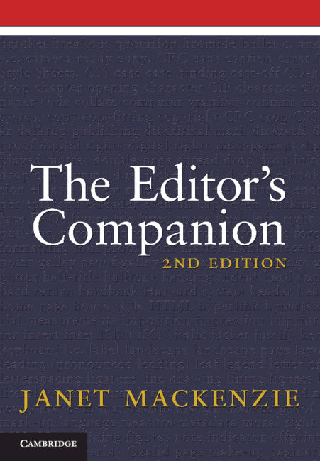 The Editor's Companion (Paperback / softback) 9781107402188