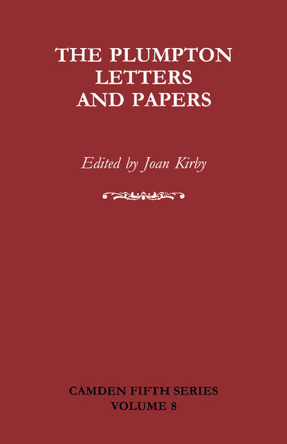 The Plumpton Letters and Papers (Paperback / softback) 9781107403291