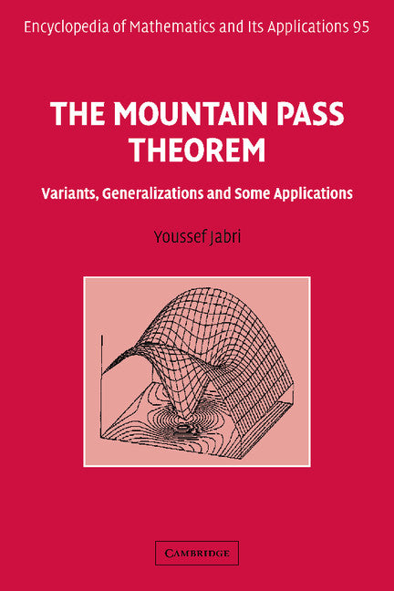 The Mountain Pass Theorem; Variants, Generalizations and Some Applications (Paperback / softback) 9781107403338