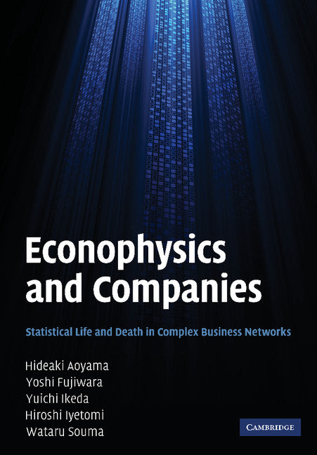 Econophysics and Companies; Statistical Life and Death in Complex Business Networks (Paperback / softback) 9781107403482