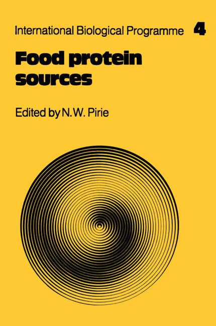 Food Protein Sources (Paperback / softback) 9781107403826