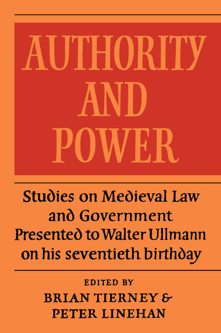 Authority and Power (Paperback / softback) 9781107404564