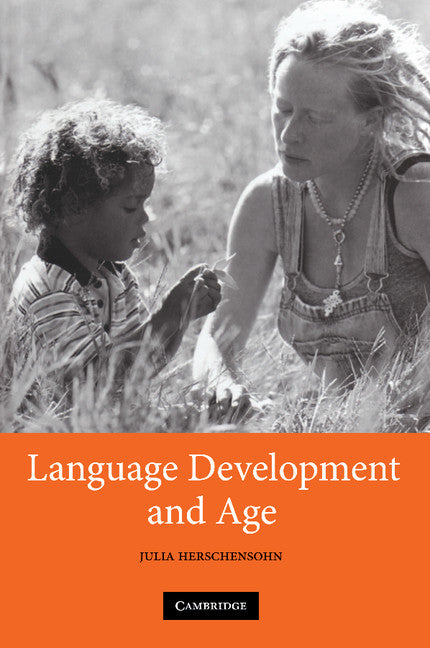 Language Development and Age (Paperback / softback) 9781107404885