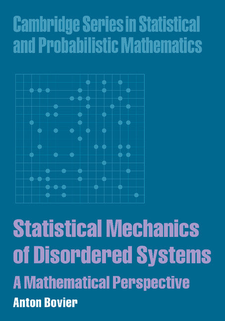 Statistical Mechanics of Disordered Systems; A Mathematical Perspective (Paperback / softback) 9781107405332