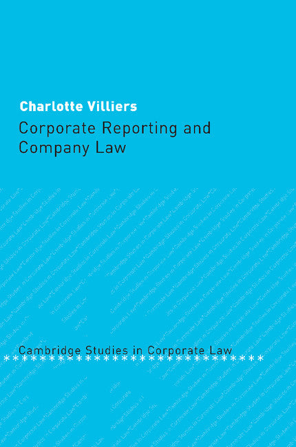 Corporate Reporting and Company Law (Paperback / softback) 9781107406537