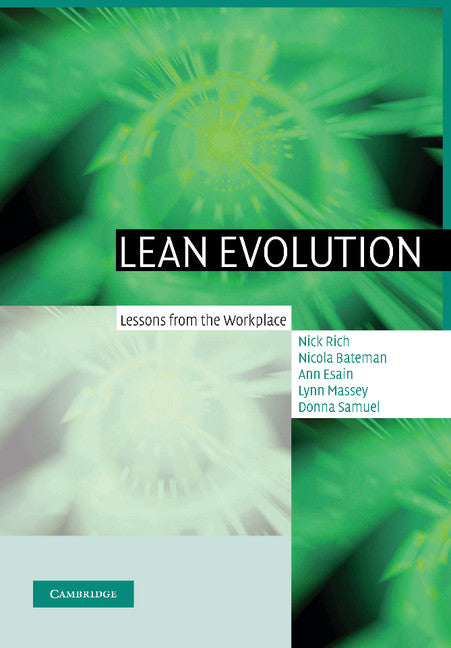 Lean Evolution; Lessons from the Workplace (Paperback / softback) 9781107407190